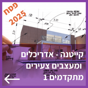 קיייטנה אונליין פסח 2025 אדריכלות ועיצוב לילדים ובני נוער מתקדמים 1